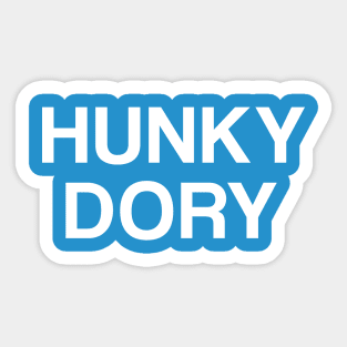 Hunky Dory Sticker